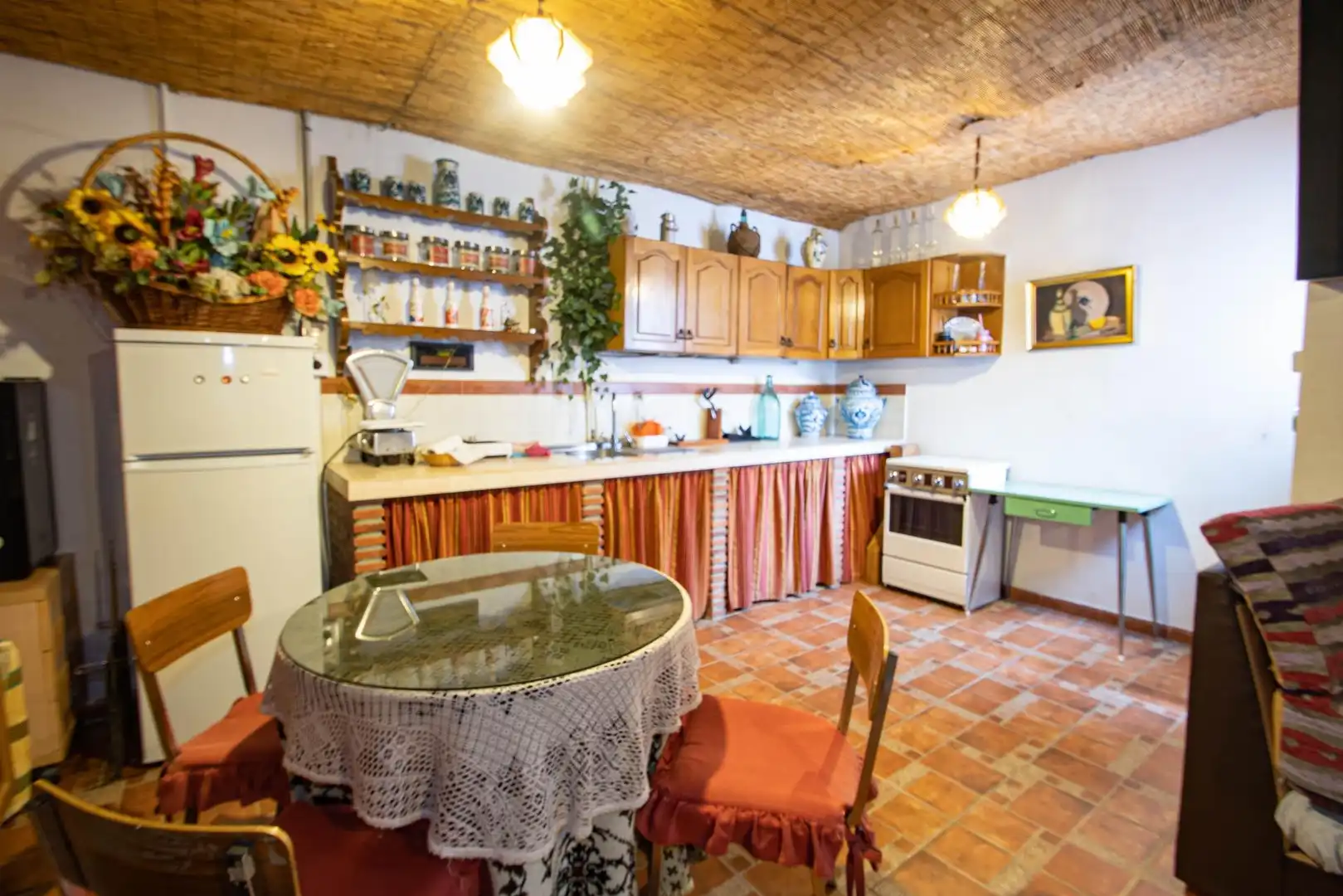 Cuina de Casa o xalet en venda en Nívar amb Aire condicionat, Calefacció i Jardí privat