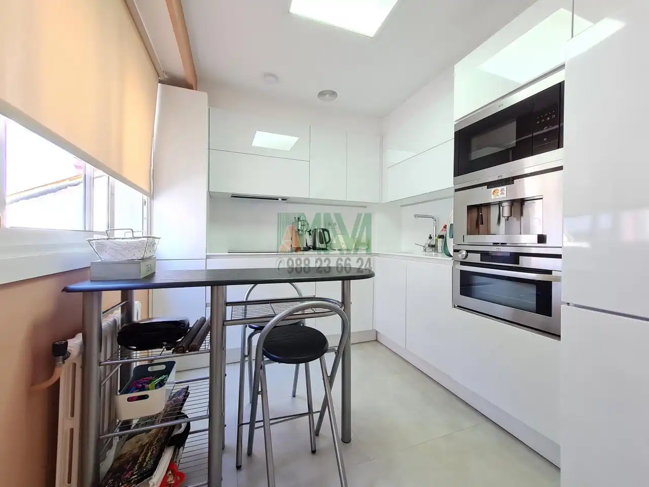Cocina de Apartamento de alquiler en Ourense Capital  con Calefacción y Amueblado