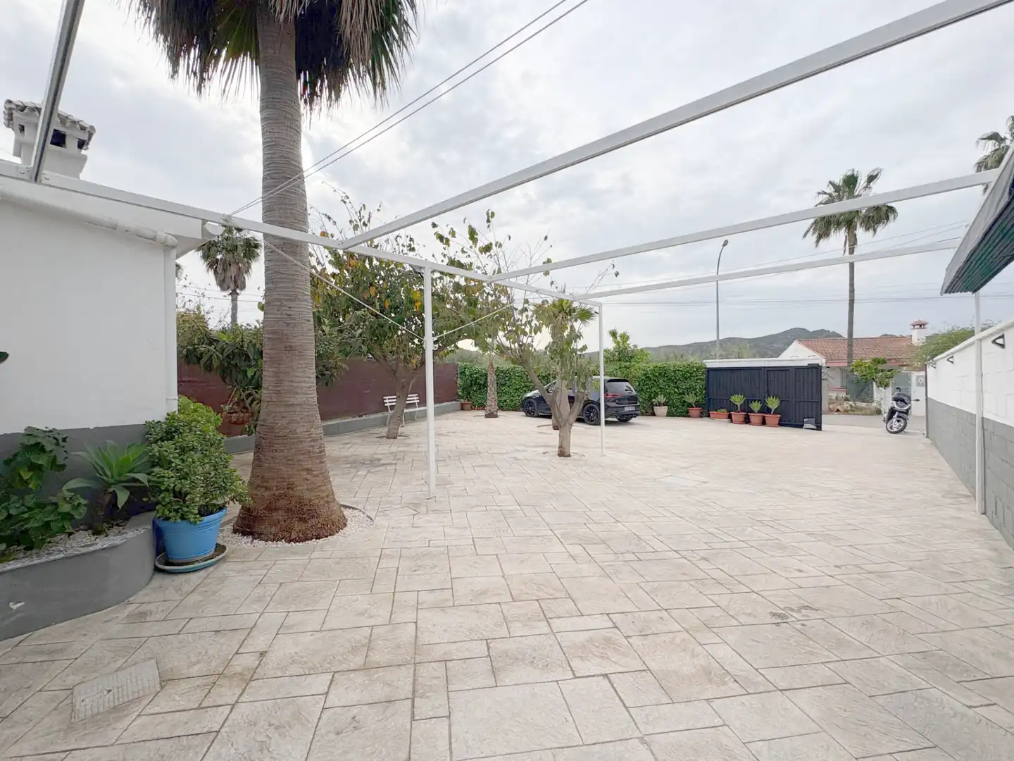 Terrasse von Country house zum Verkauf in Alhaurín de la Torre mit Klimaanlage, Privatgarten und Terrasse