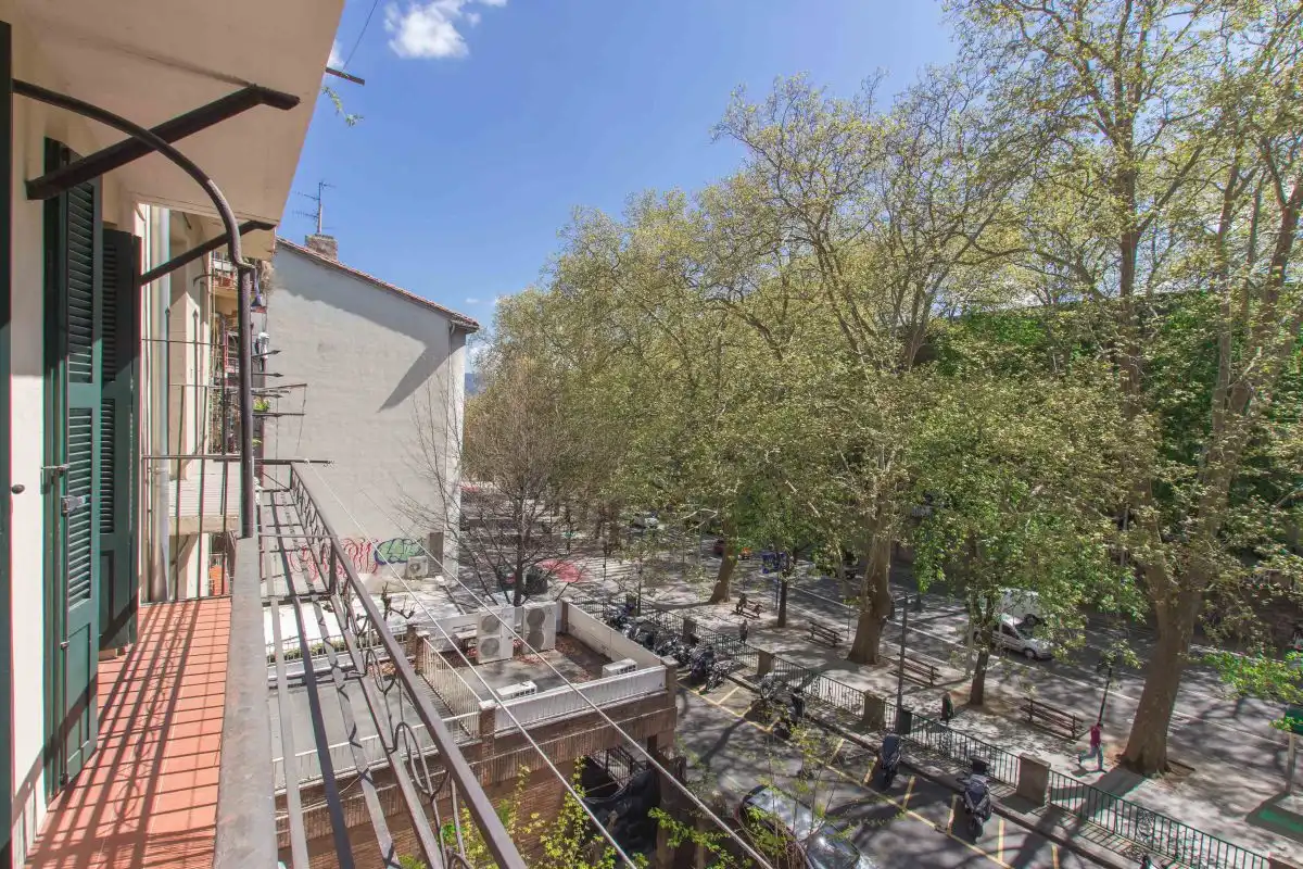 Terrasse von Wohnung zur Miete in  Pamplona / Iruña mit Heizung und Balkon