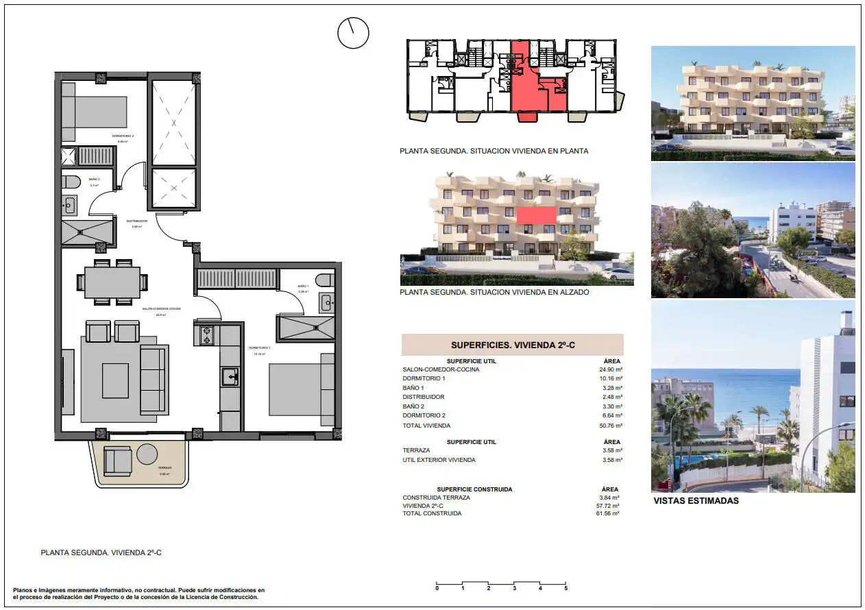 Apartment with terrace for sale in Playa Muchavista, imagen 18