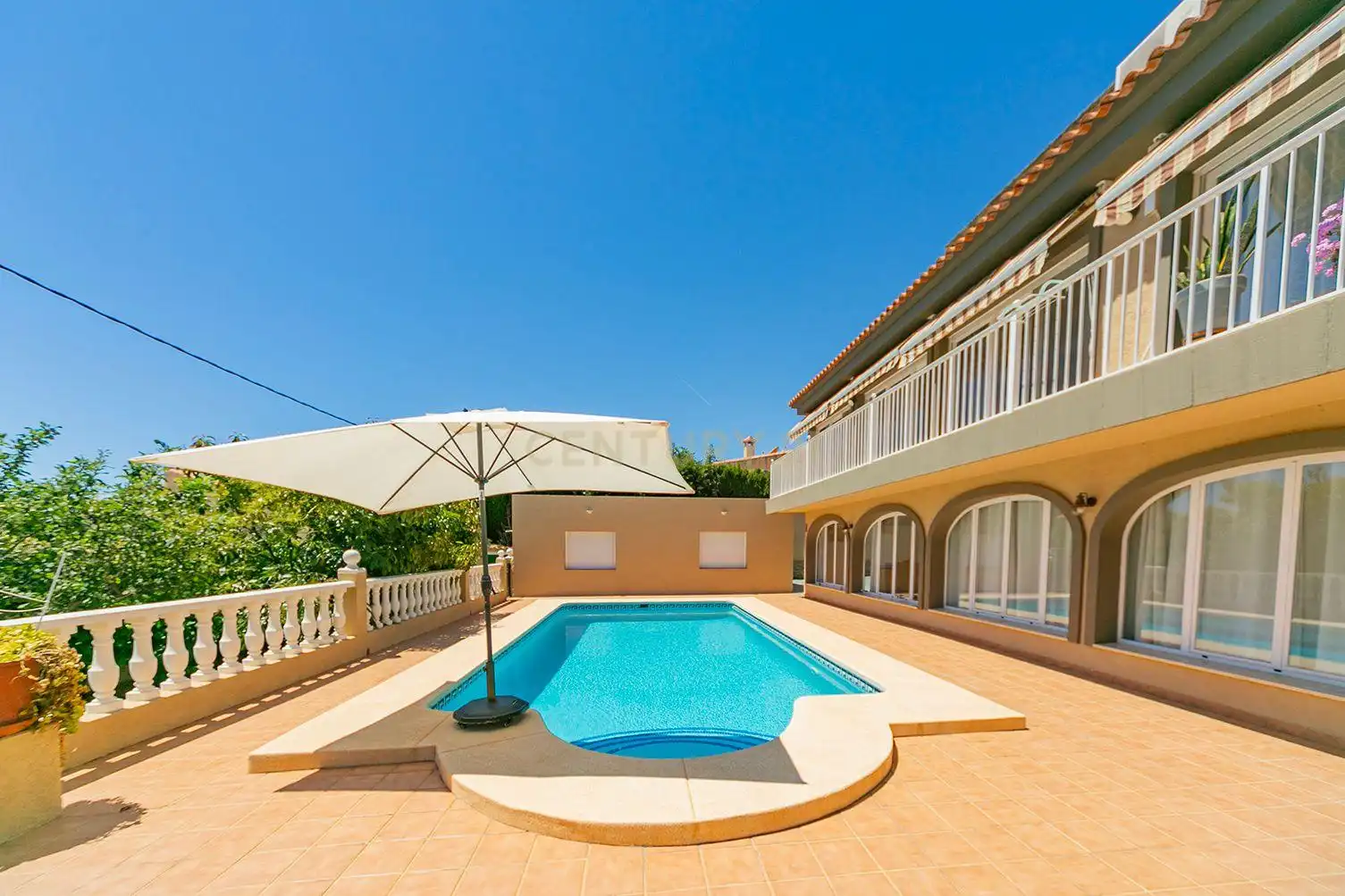 Piscina de Apartament de lloguer en Calpe / Calp amb Piscina comunitària