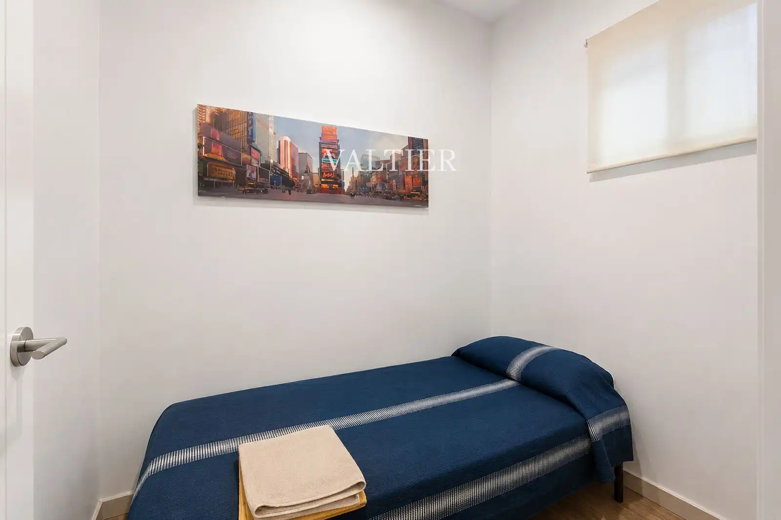 Schlafzimmer von Wohnung zur Miete in Madrid mit Klimaanlage und Möbliert
