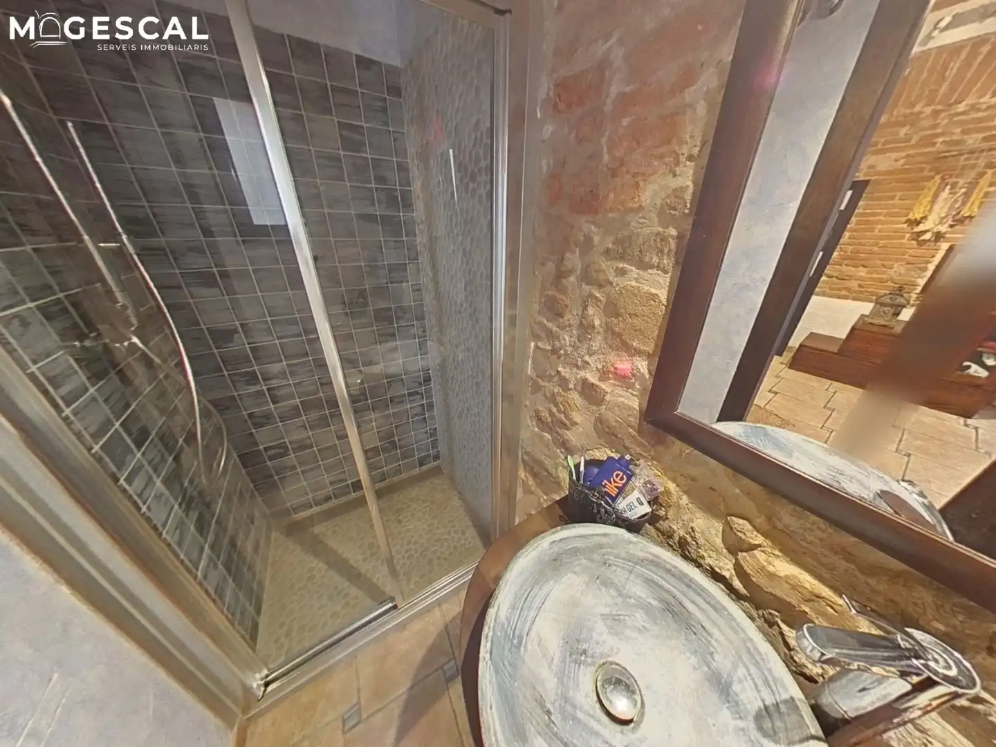 Baño de Finca rústica en venta en Caldes de Montbui con Aire acondicionado y Calefacción
