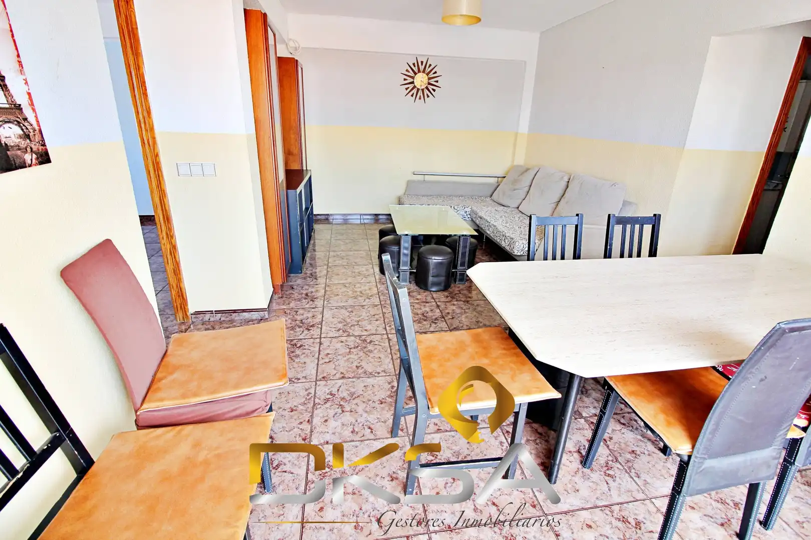 Esszimmer von Wohnung zum Verkauf in Almazora / Almassora mit Klimaanlage, Heizung und Terrasse