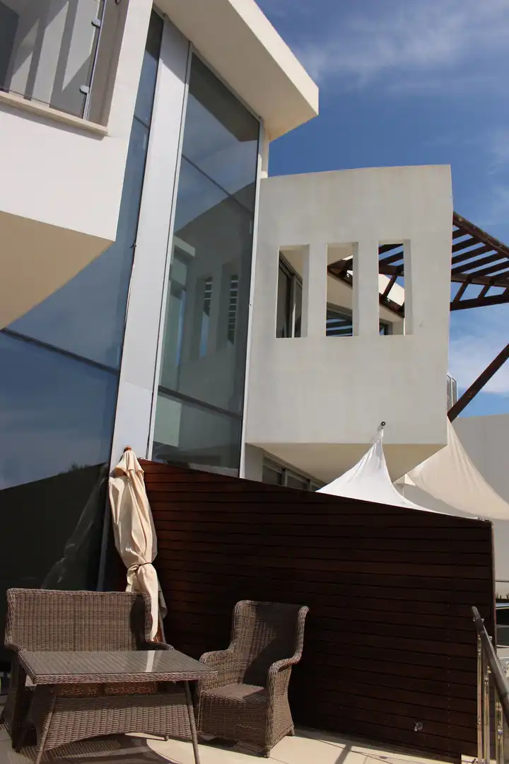 Exterior view of Houses for rent in Marbella  with Heating, Private garden and Terrace