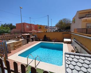 Swimming pool of Single-family semi-detached for sale in Cartagena  with Air Conditioner, Private garden and Terrace