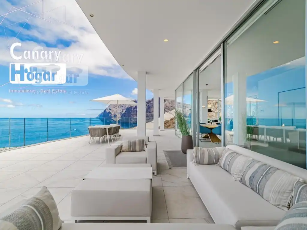 Terraza de Ático en venta en Santiago del Teide con Jardín privado y Piscina
