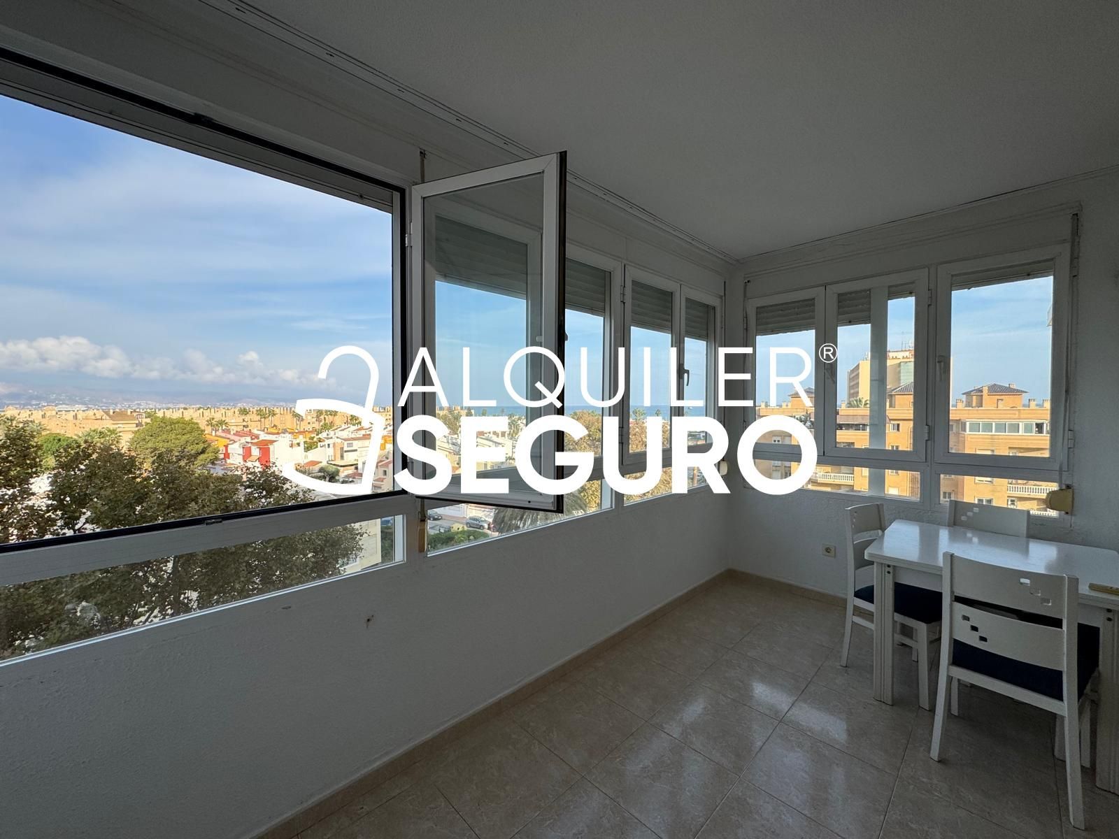Bedroom of Flat to rent in Málaga Capital  with Air Conditioner, Swimming Pool and Furnished
