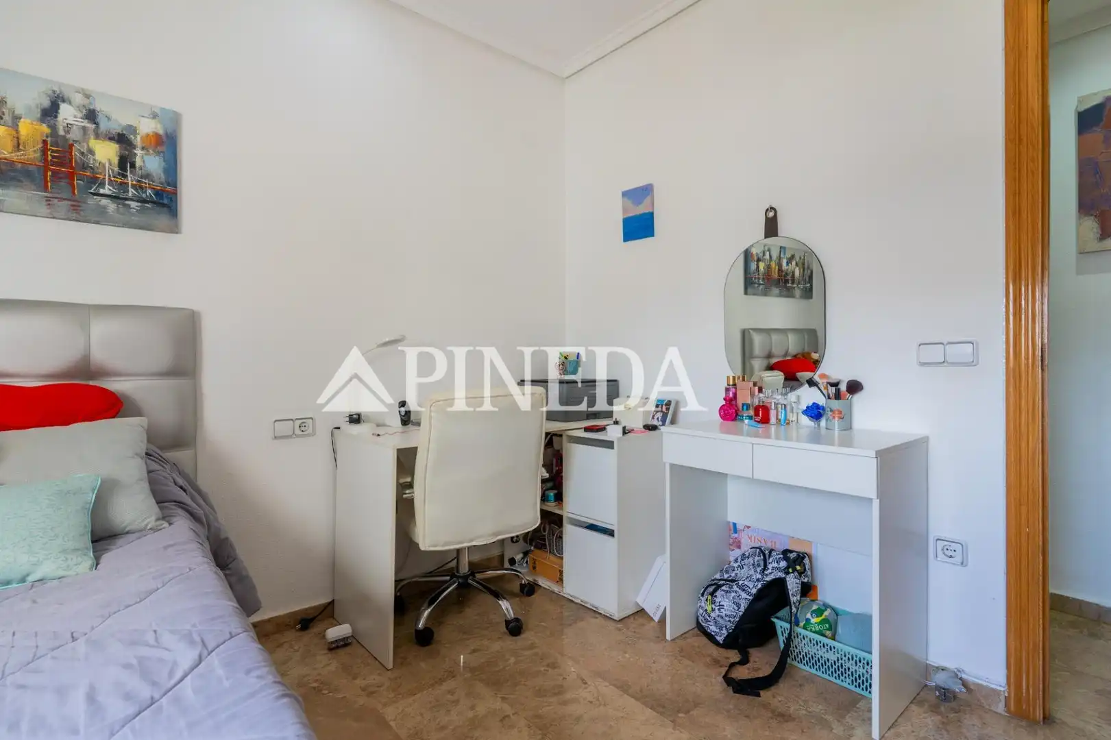 Bedroom of Flat for sale in Puçol  with Air Conditioner and Balcony