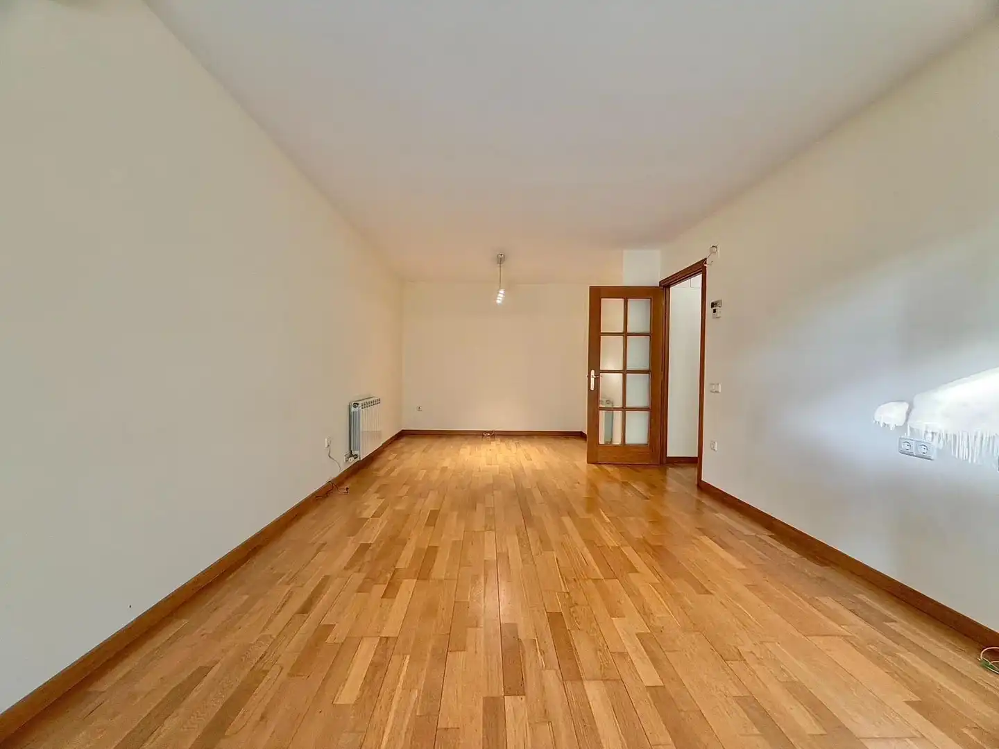 Sala de estar de Piso de alquiler en Terrassa con Calefacción, Parquet y Balcón