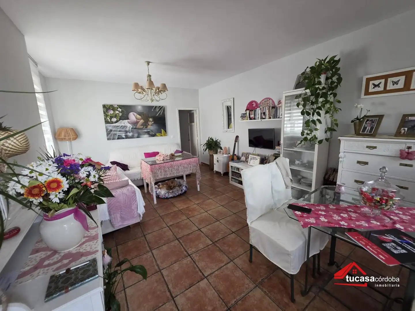 Sala de estar de Ático en venta en Córdoba con Aire acondicionado y Terraza