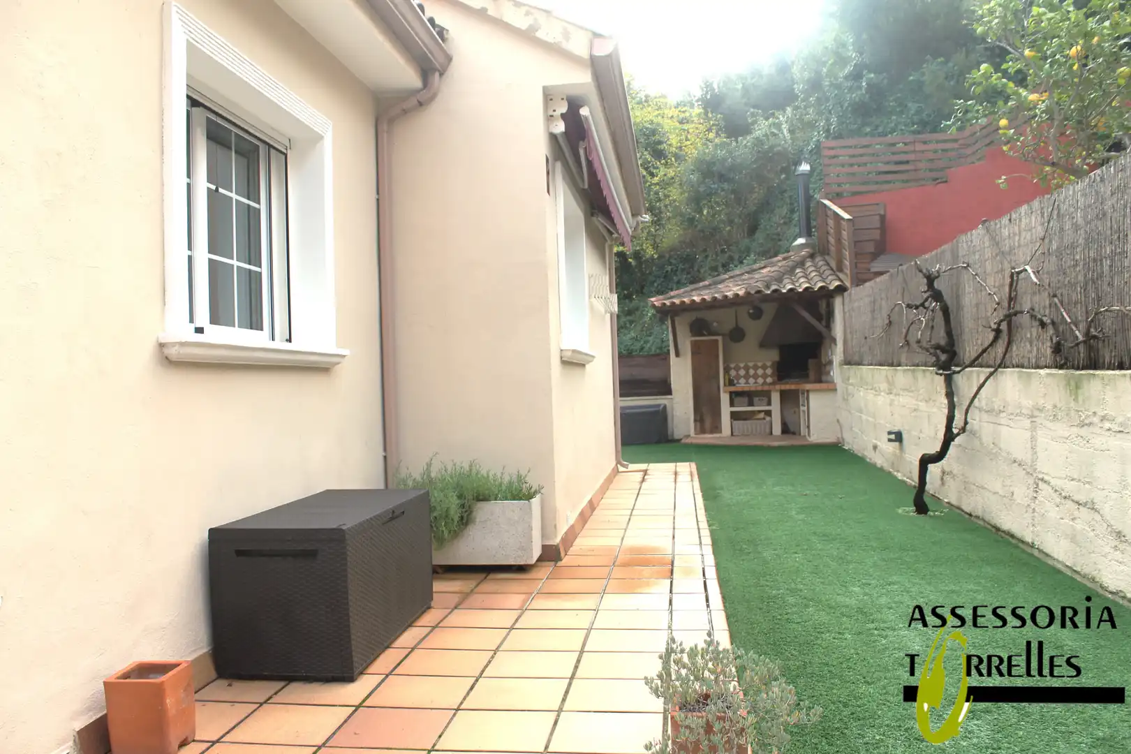 Terrasse von Haus oder Chalet zum Verkauf in Torrelles de Llobregat mit Heizung, Privatgarten und Parkett
