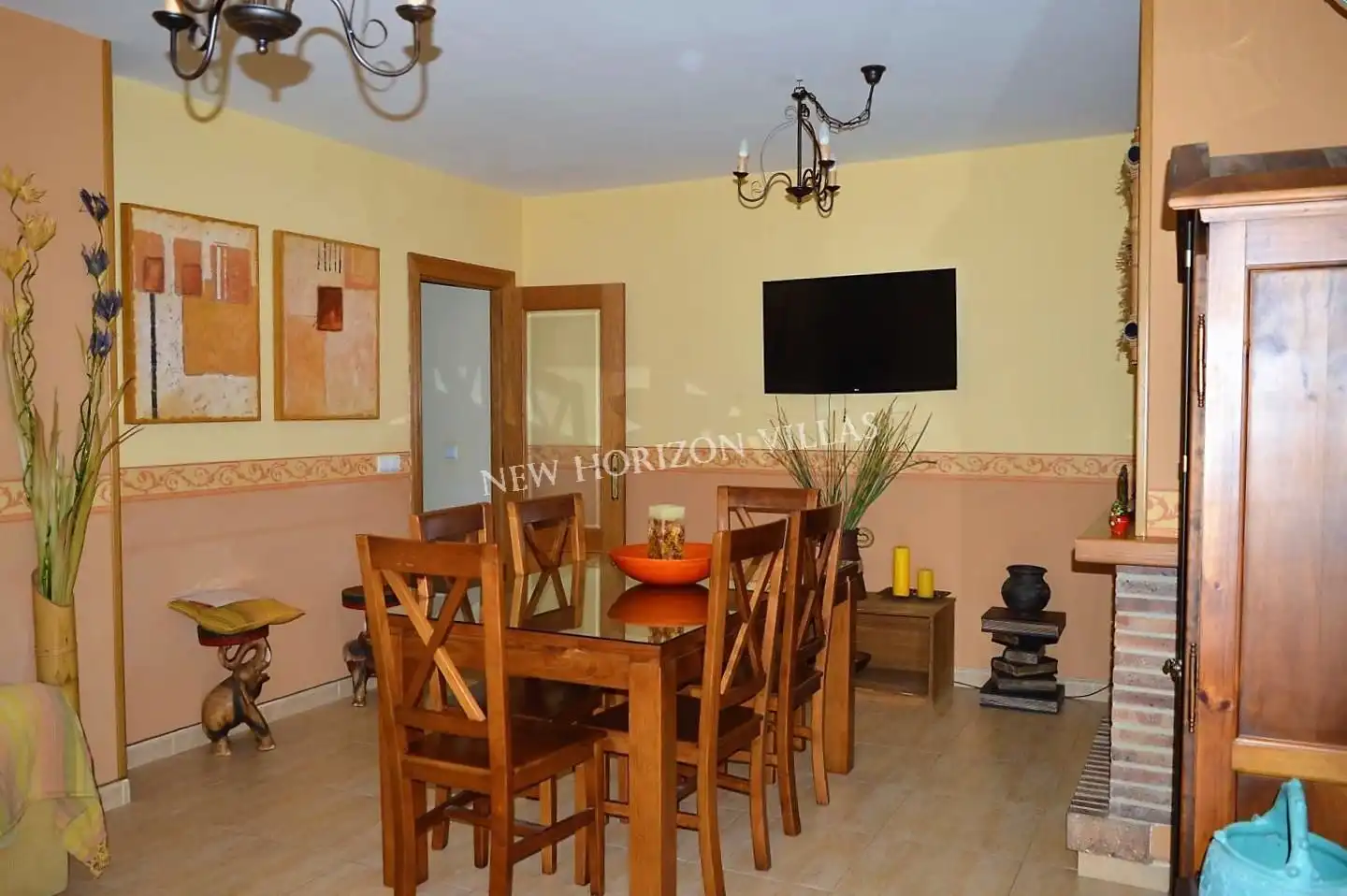 Dining room of Apartments for sale in Mojácar  with Air Conditioner, Terrace and Furnished