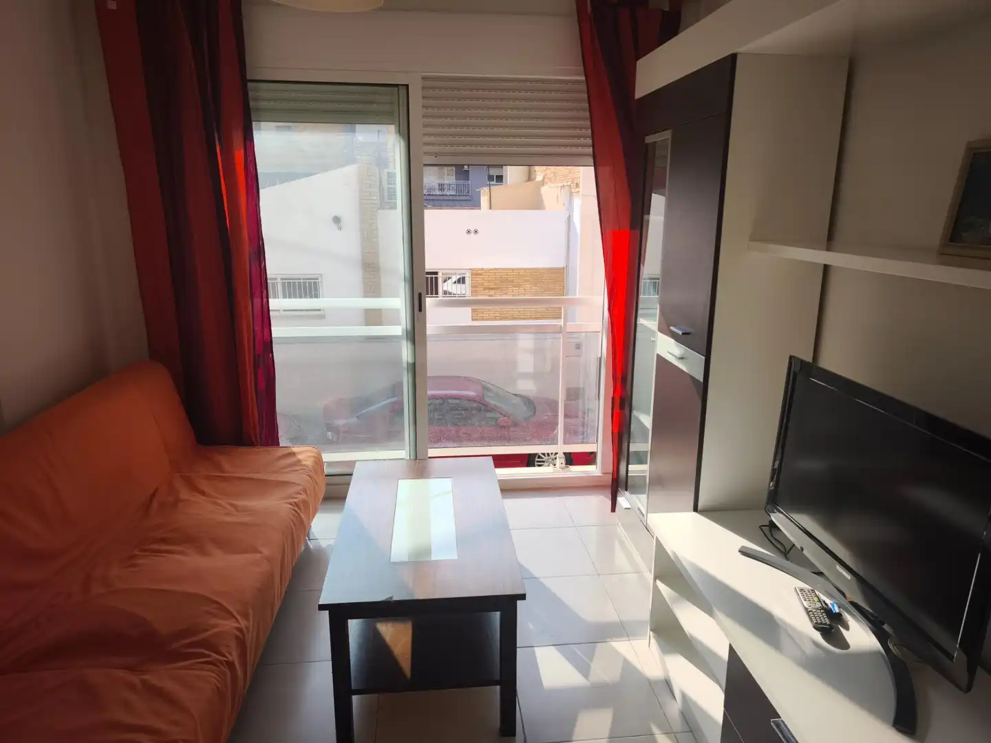 Sala de estar de Piso en venta en La Ràpita con Aire acondicionado, Calefacción y Amueblado