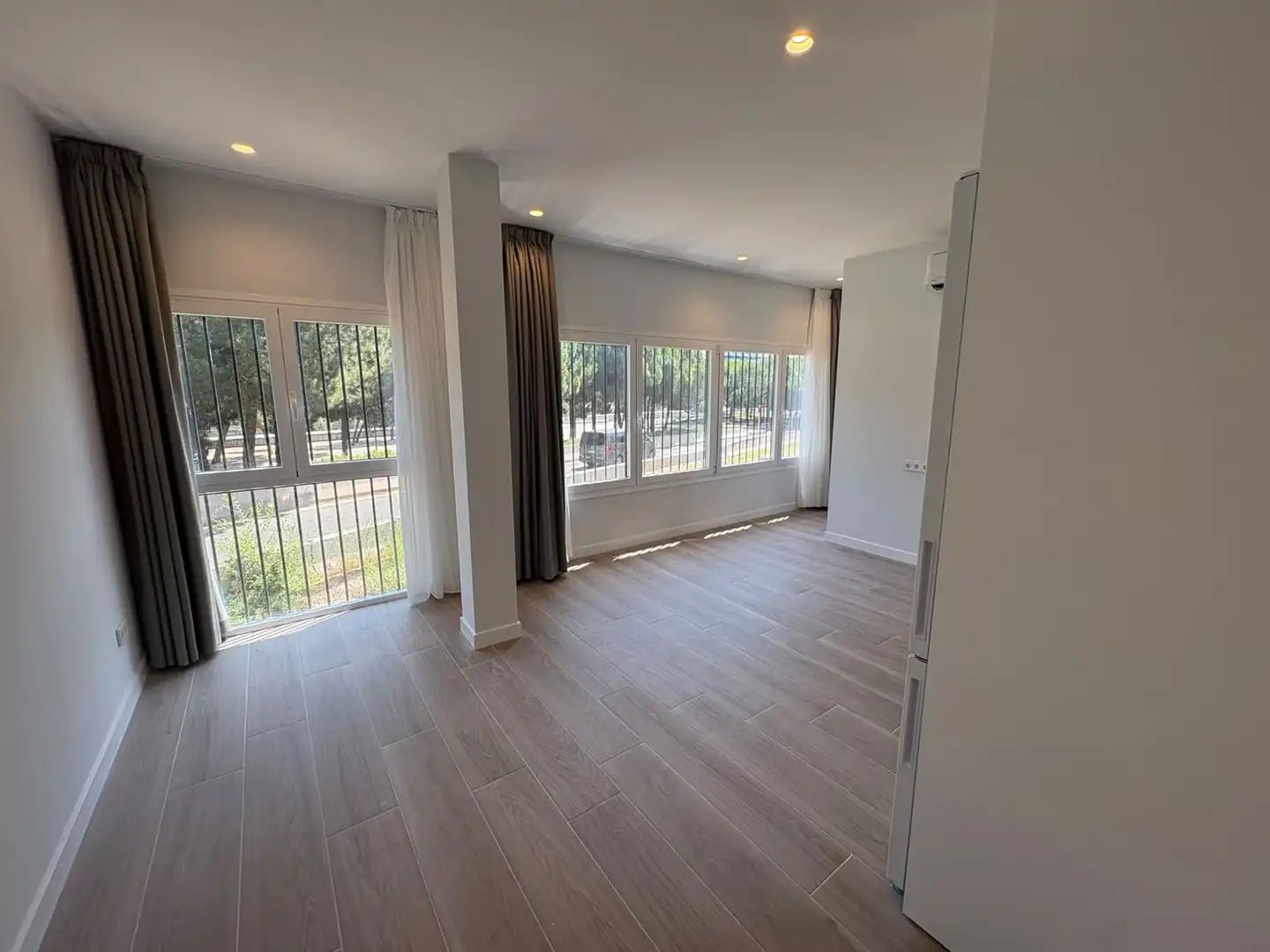 Sala de estar de Piso de alquiler en Madrid con Aire acondicionado, Calefacción y Balcón
