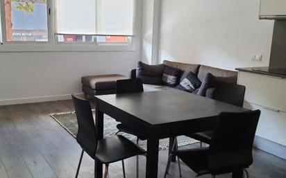 Dining room of Flat to rent in  Barcelona Capital  with Air Conditioner, Heating and Parquet flooring