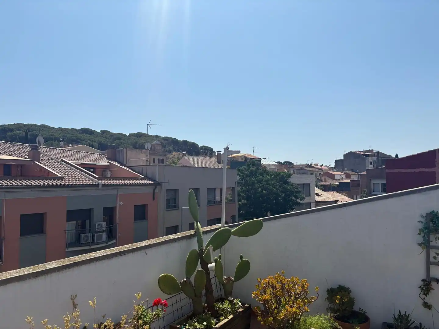Vista exterior de Casa o xalet en venda en La Garriga amb Calefacció, Parquet i Terrassa