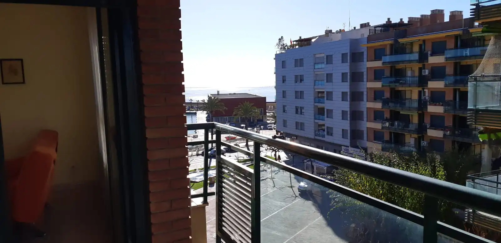Terraza de Piso de alquiler en Benicarló con Terraza, Amueblado y Horno