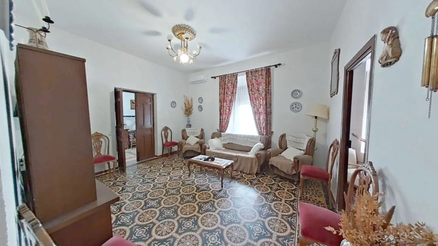 Sala de estar de Casa o chalet en venta en Villamiel de Toledo con Aire acondicionado, Calefacción y Trastero