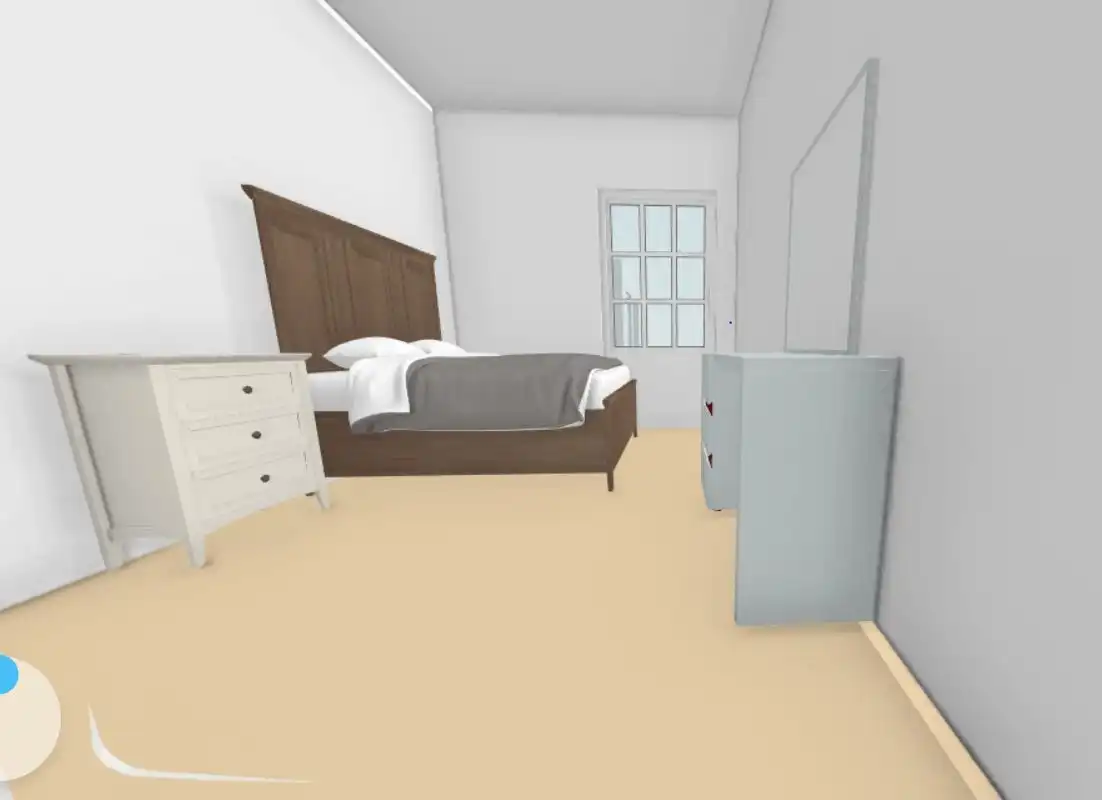 Dormitori de Apartament de lloguer en Madrid amb Calefacció, Moblat i Forn