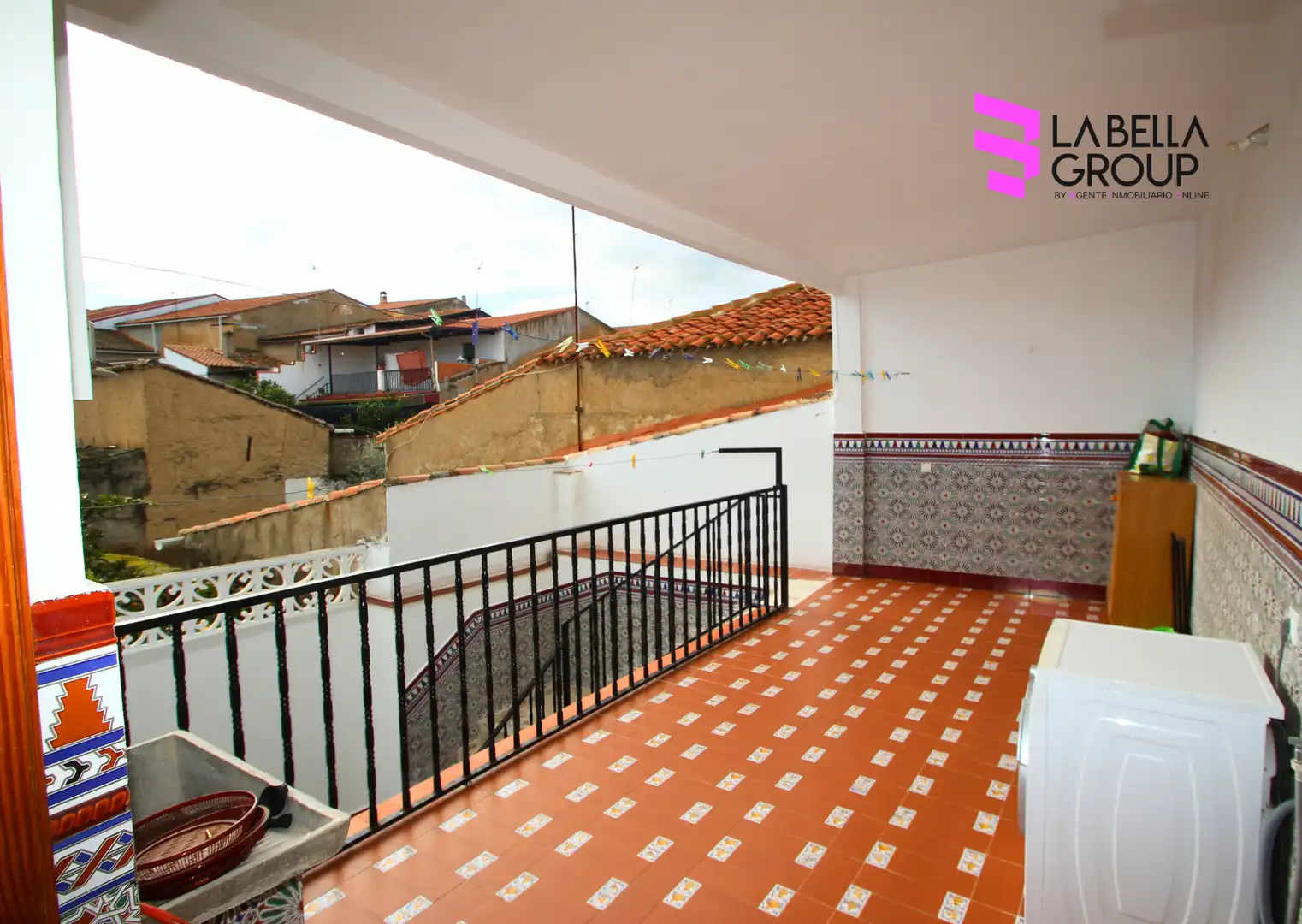 Terrassa de Casa o xalet en venda en Orellana la Vieja amb Aire condicionat, Terrassa i Piscina