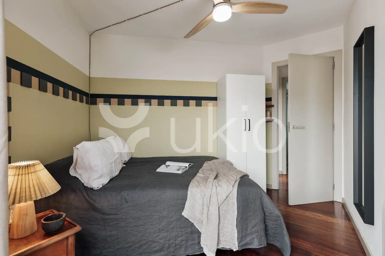 Habitación de Apartamento de alquiler en Barcelona con Aire acondicionado, Calefacción y Terraza