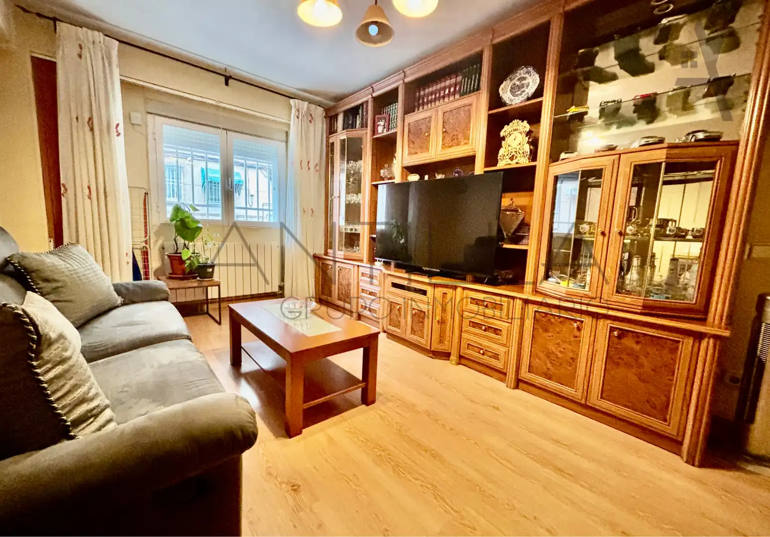 Living room of Flat for sale in Madrid  with Heating, Furnished and Alarm