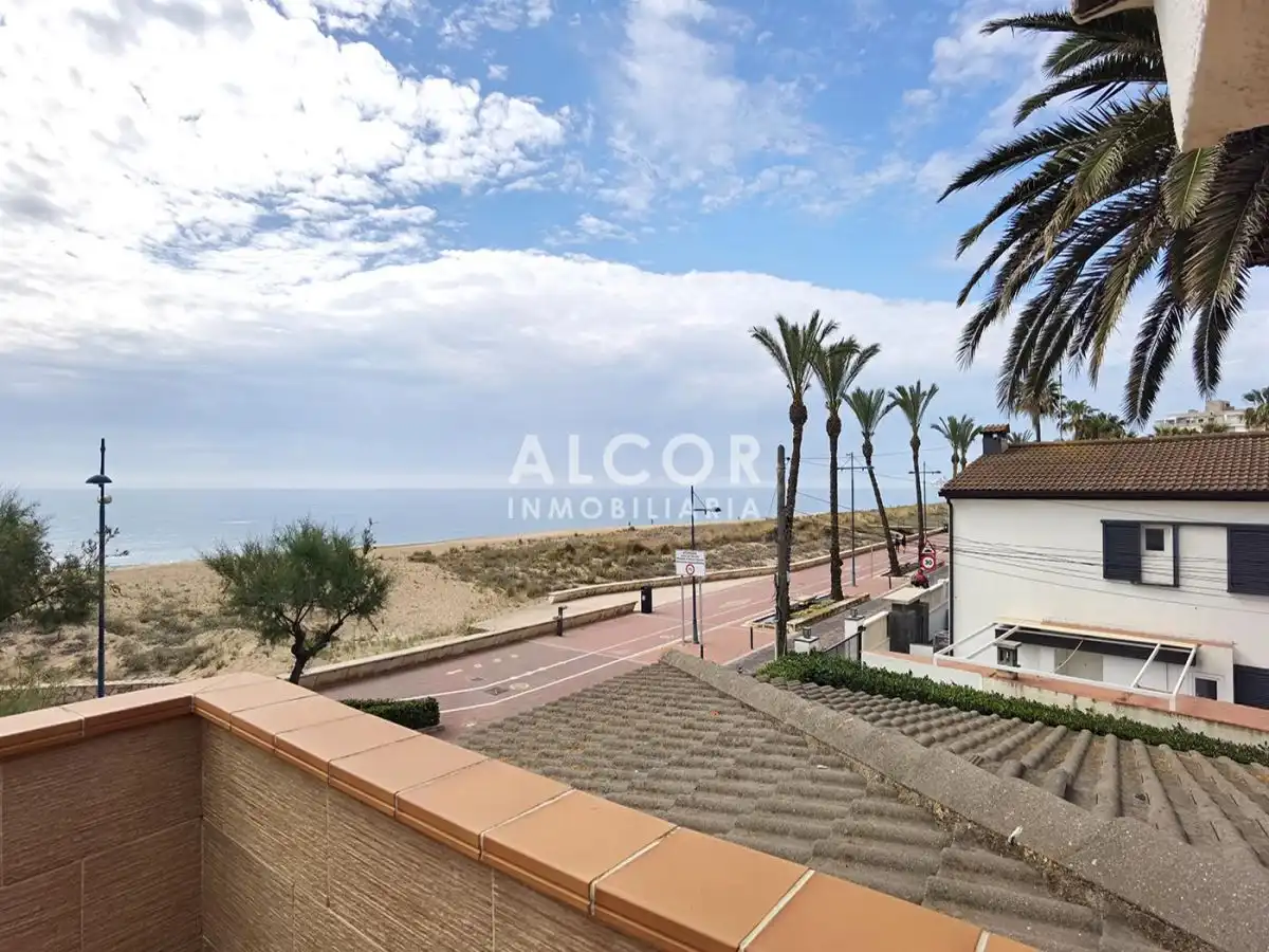 Terrace of Houses for sale in Peñíscola / Peníscola  with Air Conditioner, Heating and Private garden