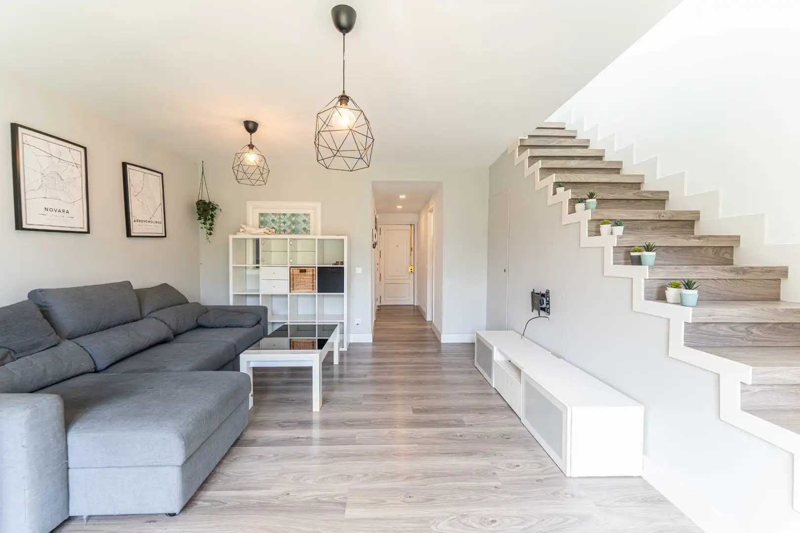 Living room of Flat for sale in Arroyomolinos (Madrid)  with Air Conditioner, Heating and Furnished