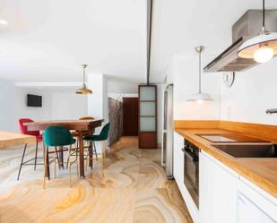 Kitchen of Duplex for sale in A Coruña Capital   with Heating, Parquet flooring and Terrace
