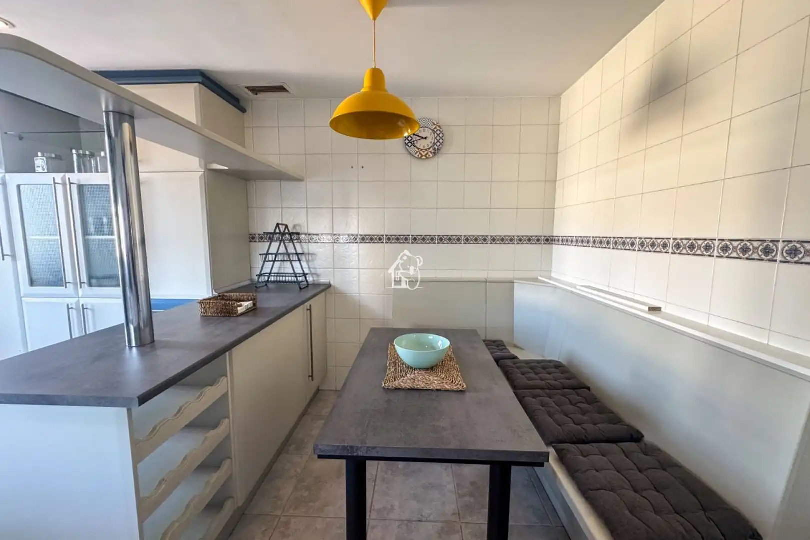 Cuina de Casa o xalet de lloguer en Algorfa amb Terrassa, Moblat i Forn