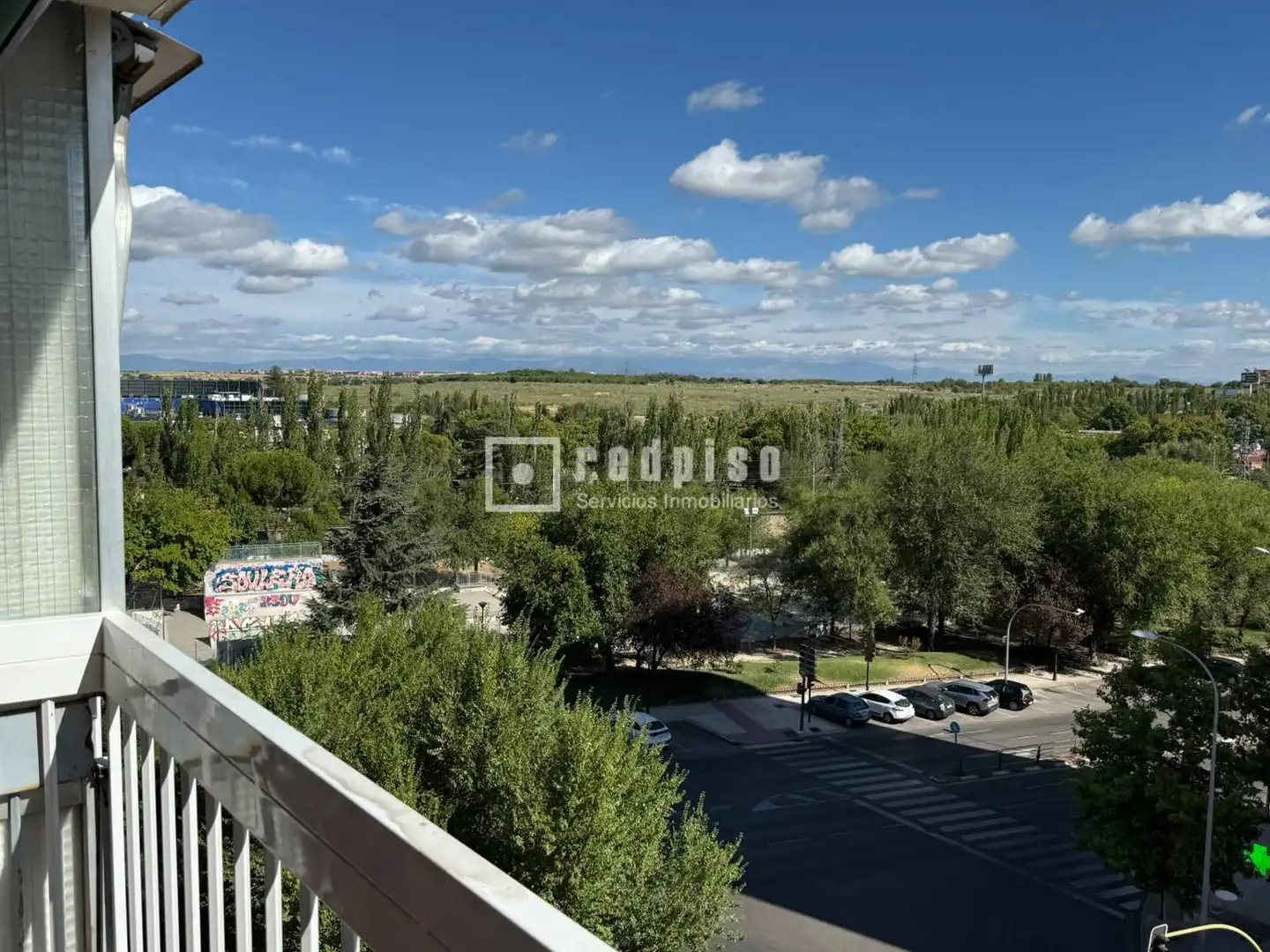 Vista exterior de Pis de lloguer en Alcorcón amb Aire condicionat, Calefacció i Terrassa