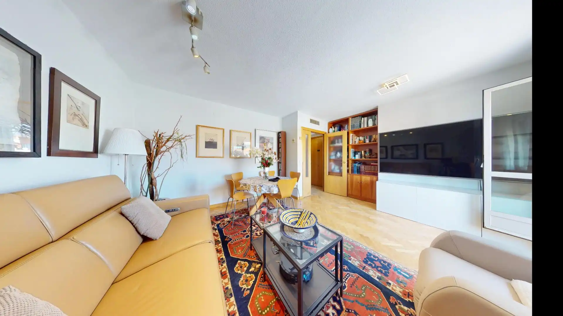 Living room of Attic for sale in Madrid  with Air Conditioner, Heating and Terrace