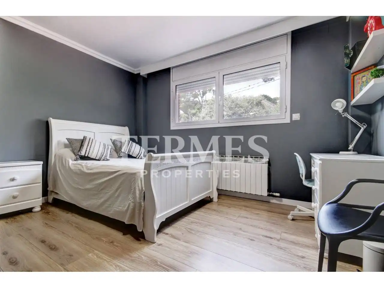 Schlafzimmer von Haus oder Chalet zur Miete in Castelldefels mit Klimaanlage, Privatgarten und Terrasse