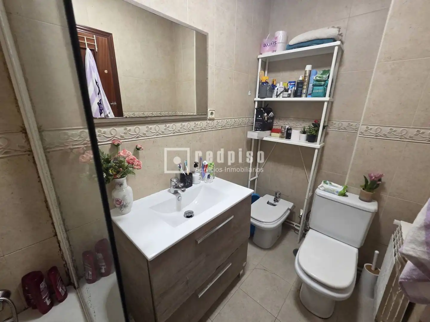 Badezimmer von Wohnung zum Verkauf in Madrid mit Heizung und Terrasse