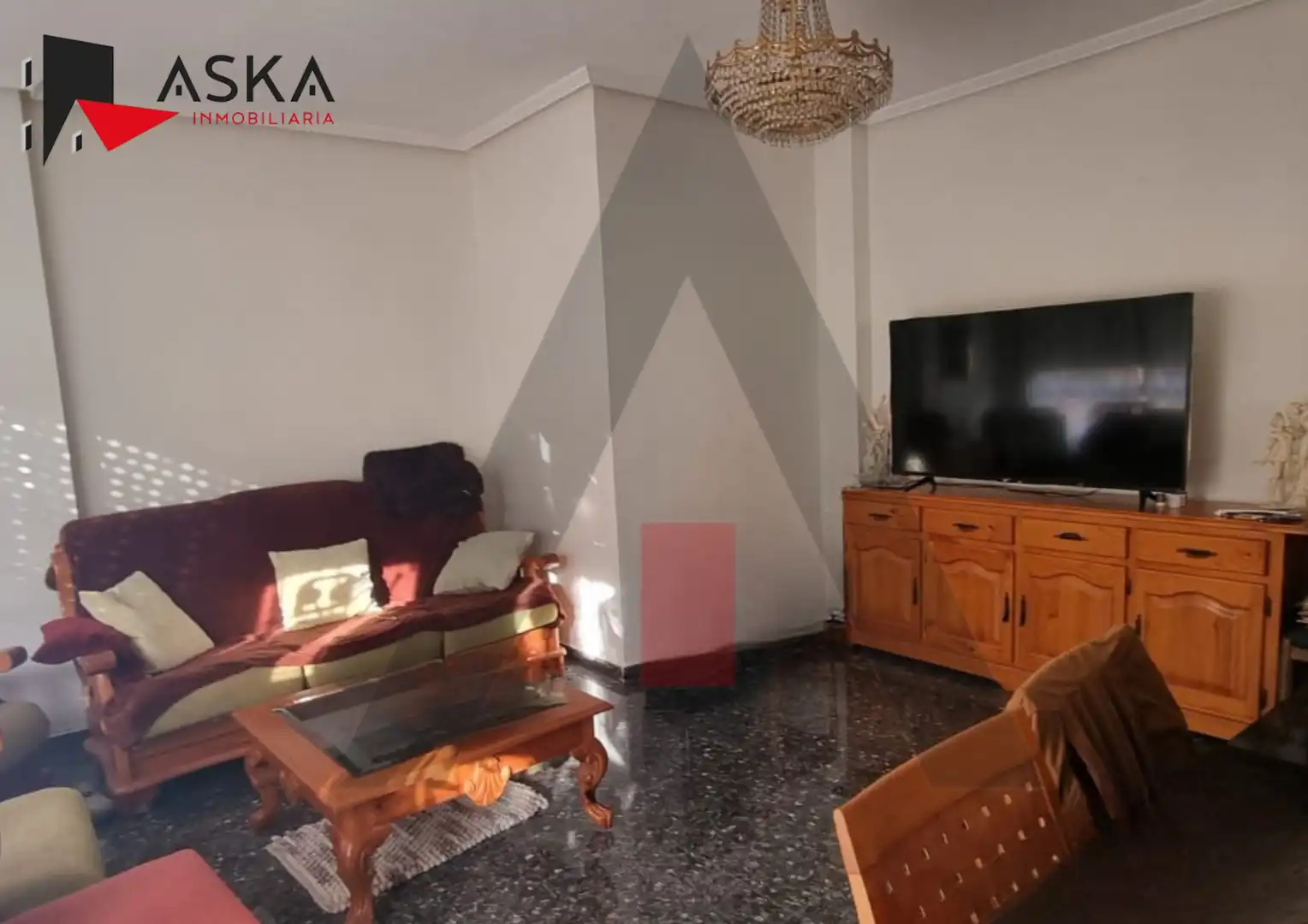 Living room of Flat for sale in Torrent  with Air Conditioner and Balcony