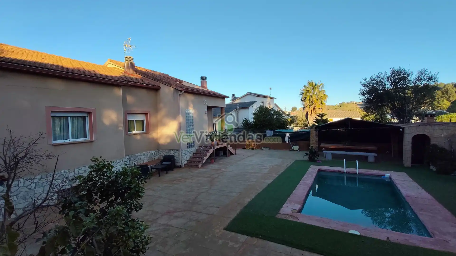 Vista exterior de Casa o chalet en venta en Piera con Aire acondicionado, Calefacción y Jardín privado