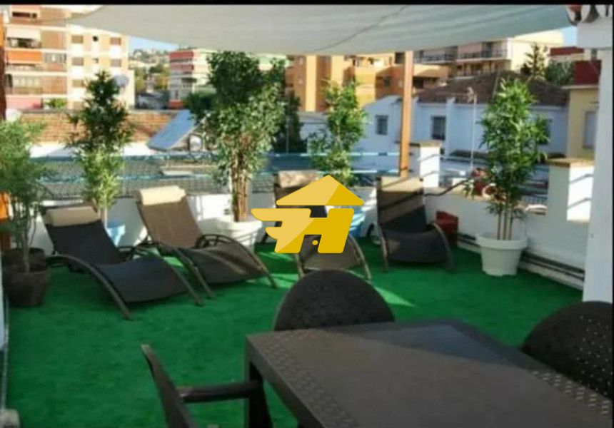 Terrace of House or chalet to rent in Málaga Capital  with Air Conditioner and Furnished