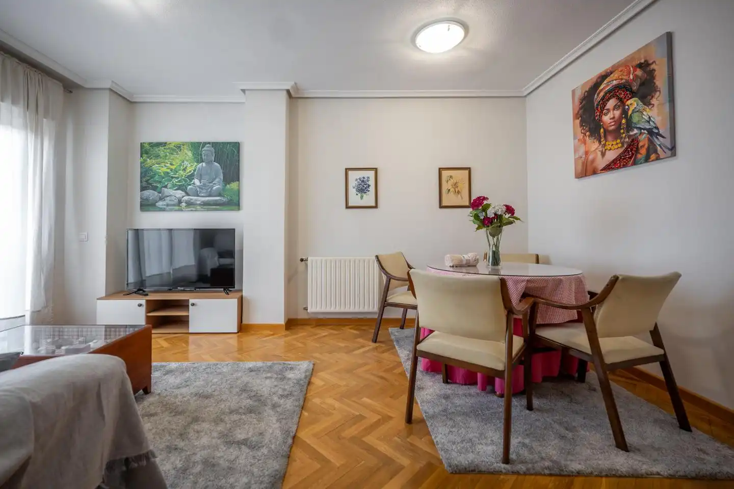 Sala de estar de Piso de alquiler en Ávila Capital con Calefacción, Terraza y Amueblado