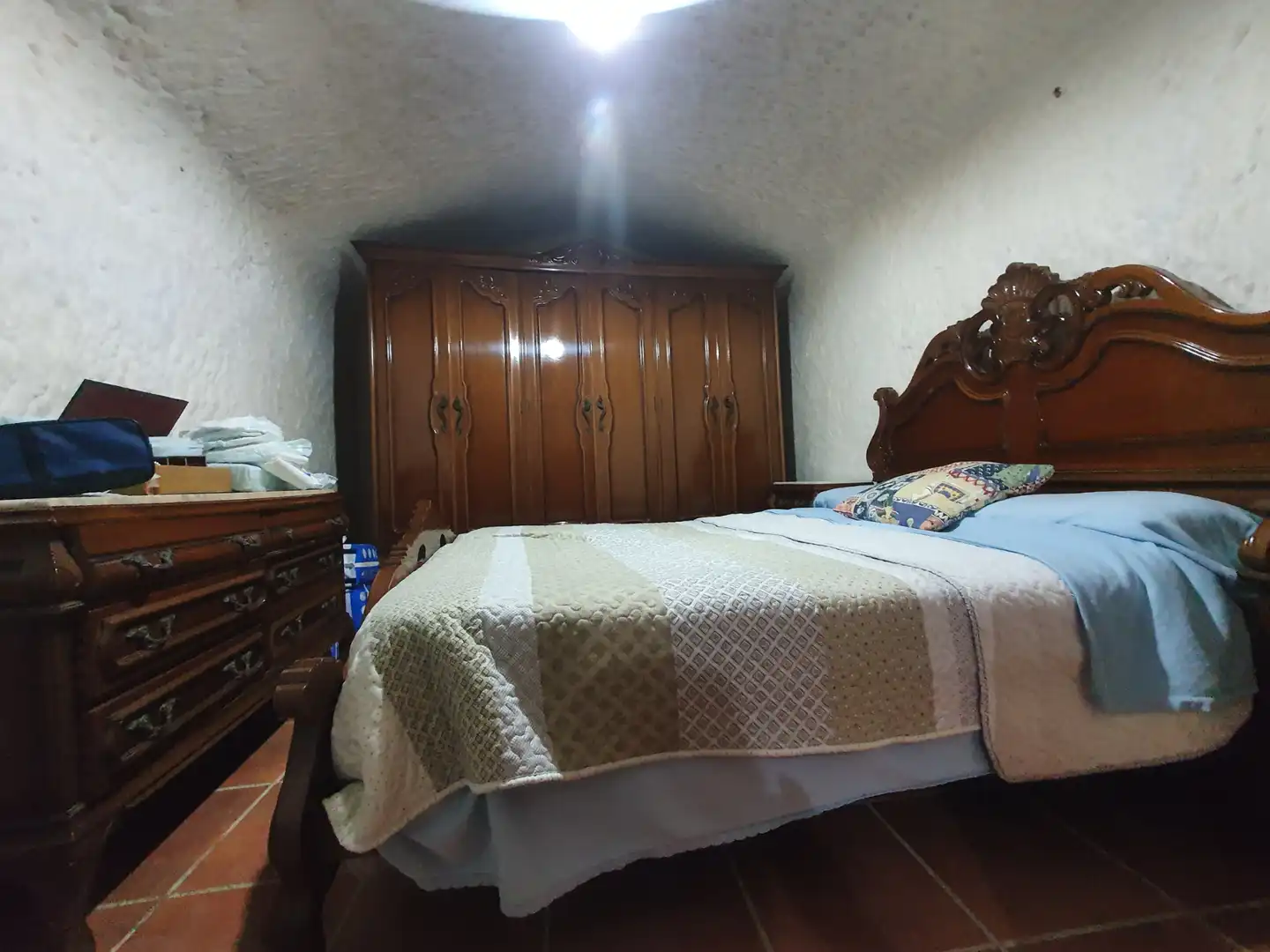 Dormitori de Casa o xalet en venda en Guadix amb Terrassa i Moblat