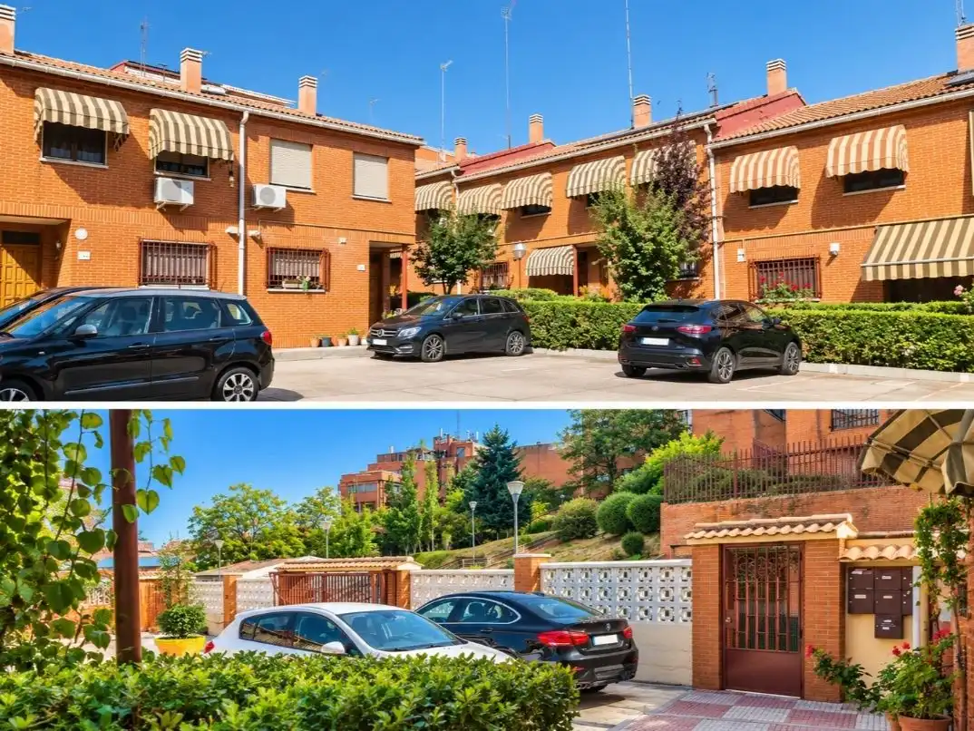 Vista exterior de Casa adosada en venta en Ensanche