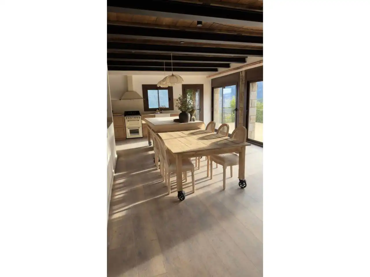 Comedor de Casa o chalet en venta en Montellà i Martinet con Calefacción, Jardín privado y Parquet