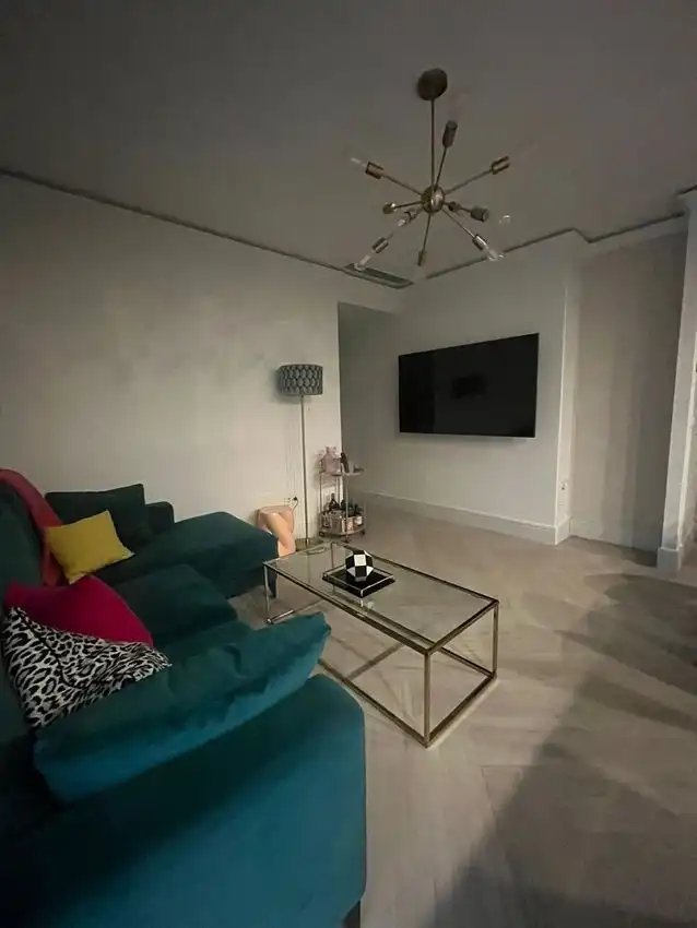 Wohnzimmer von Wohnung zum Verkauf in Algeciras mit Klimaanlage