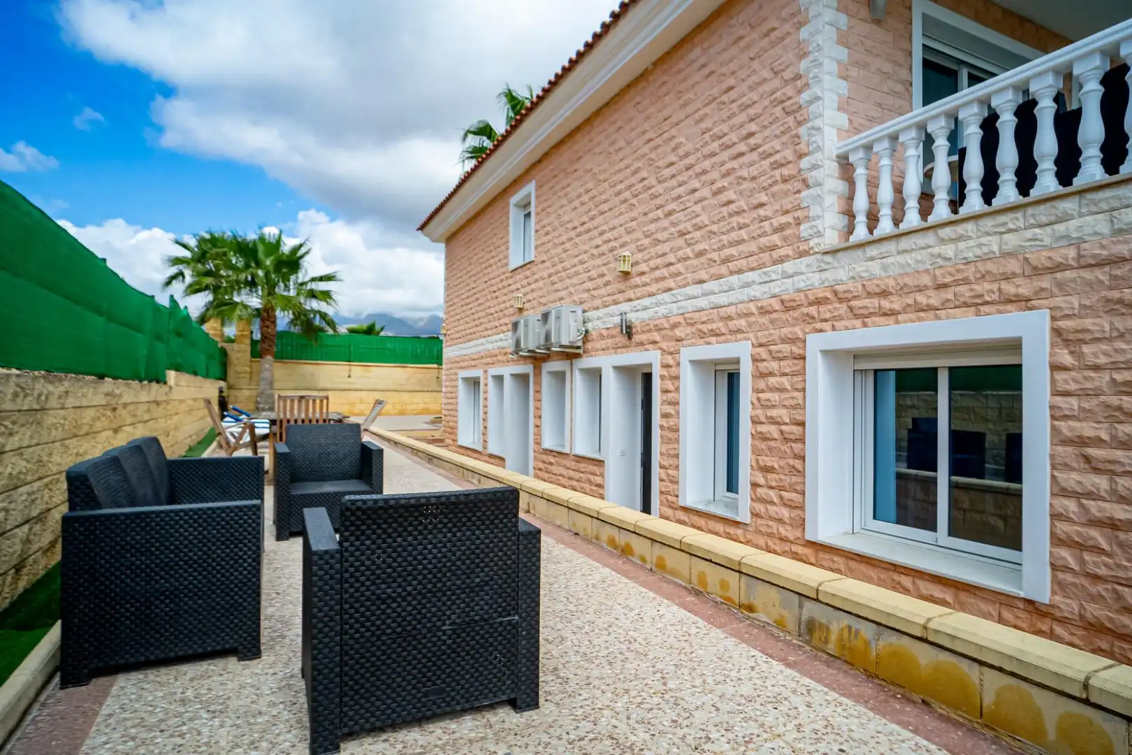Exterior view of Houses for sale in L'Alfàs del Pi  with Air Conditioner, Heating and Private garden