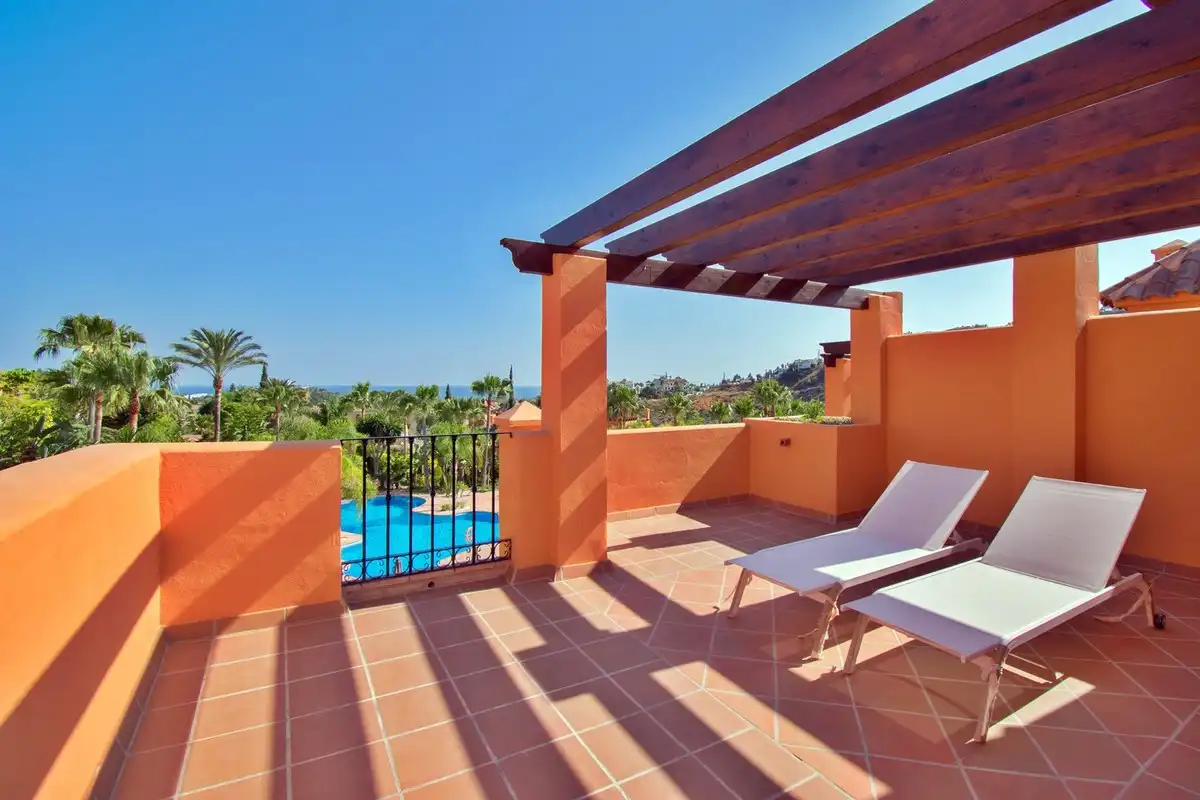 Adossat amb piscina en venda a Estepona Pueblo