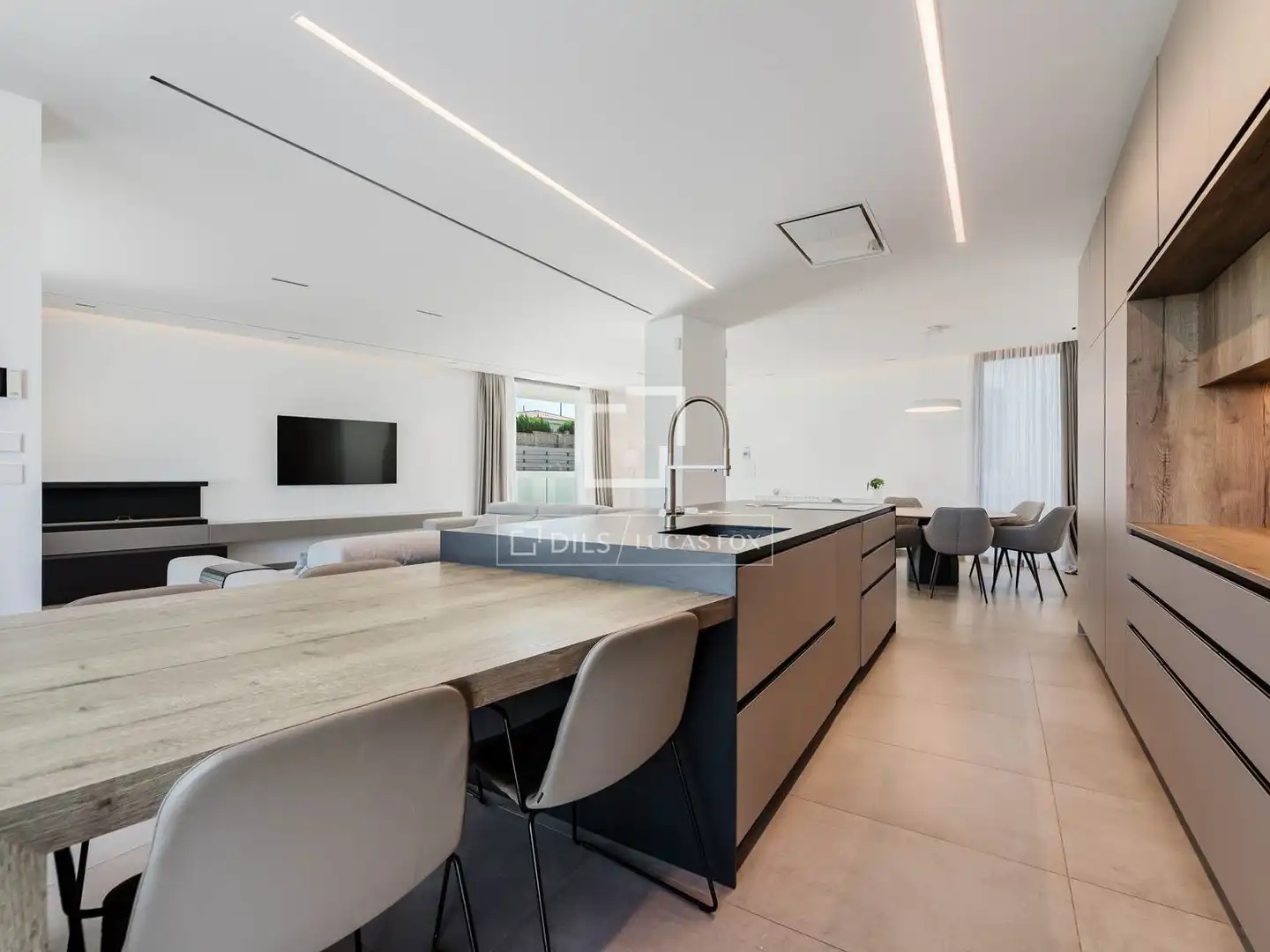 Cocina de Casa o chalet en venta en Náquera con Aire acondicionado, Calefacción y Jardín privado