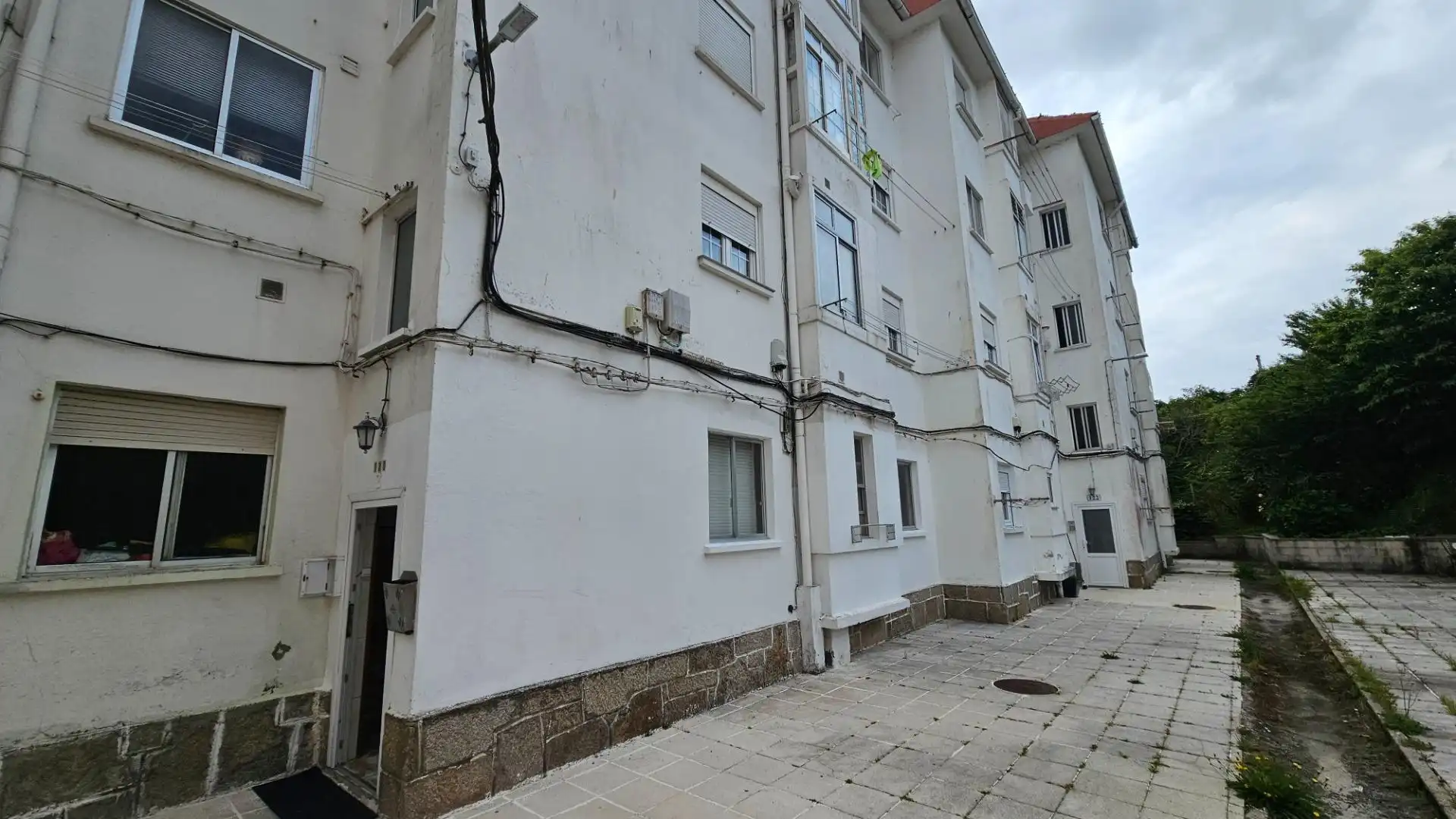 Vista exterior de Piso en venta en Cee con Amueblado