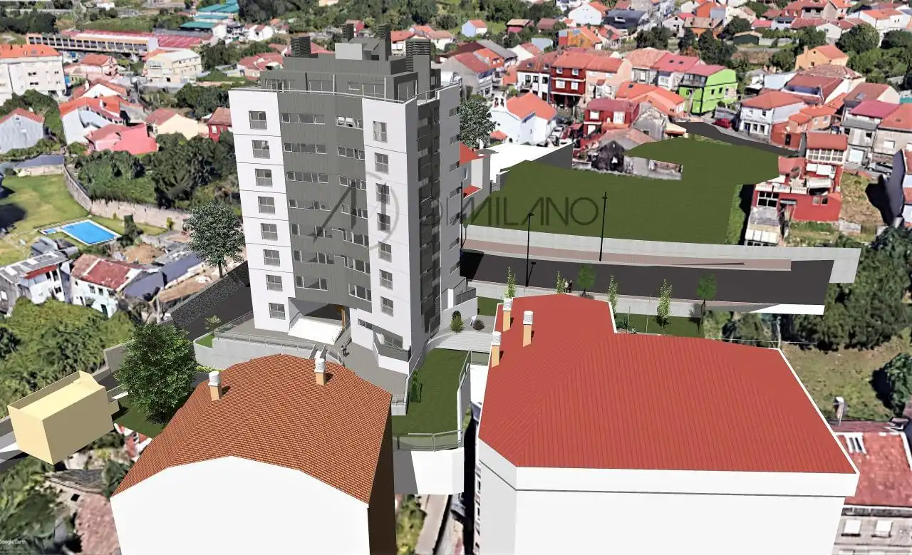 Exterior view of Flat for sale in Vigo   with Heating