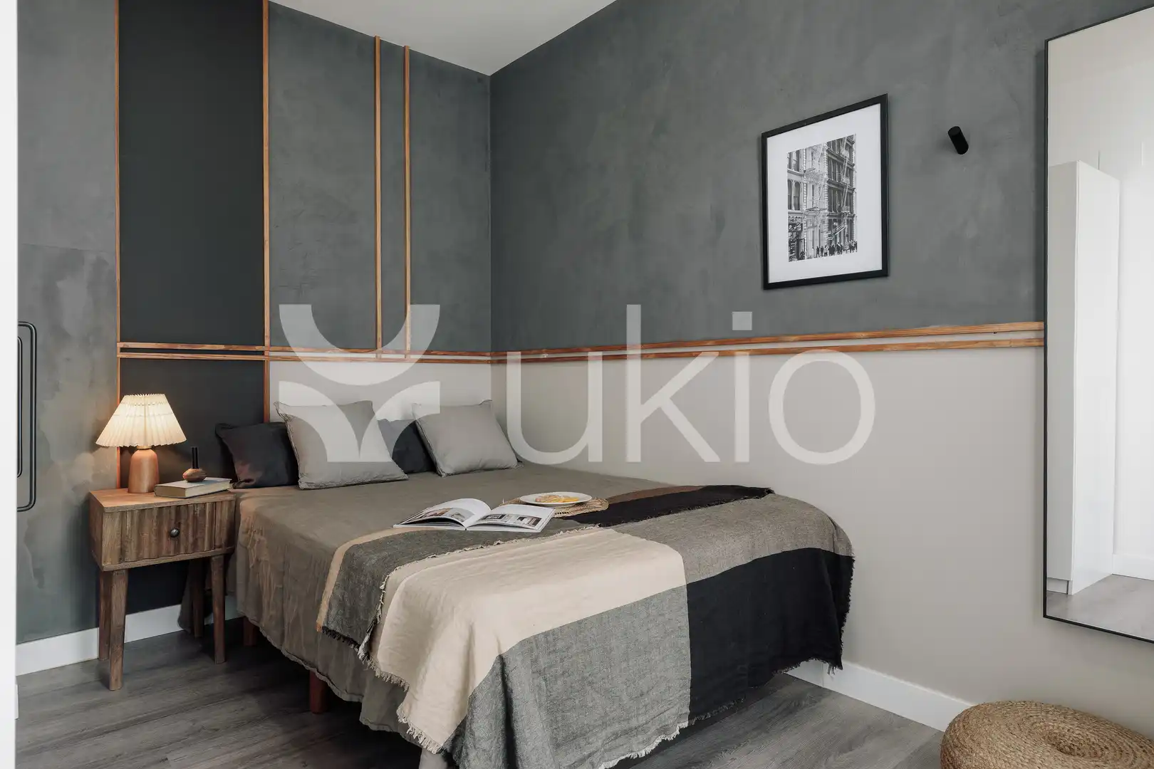 Bedroom of Apartments for rent in Barcelona  with Air Conditioner, Heating and Parquet flooring